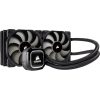 Corsair H100x Liquid CPU cooler front