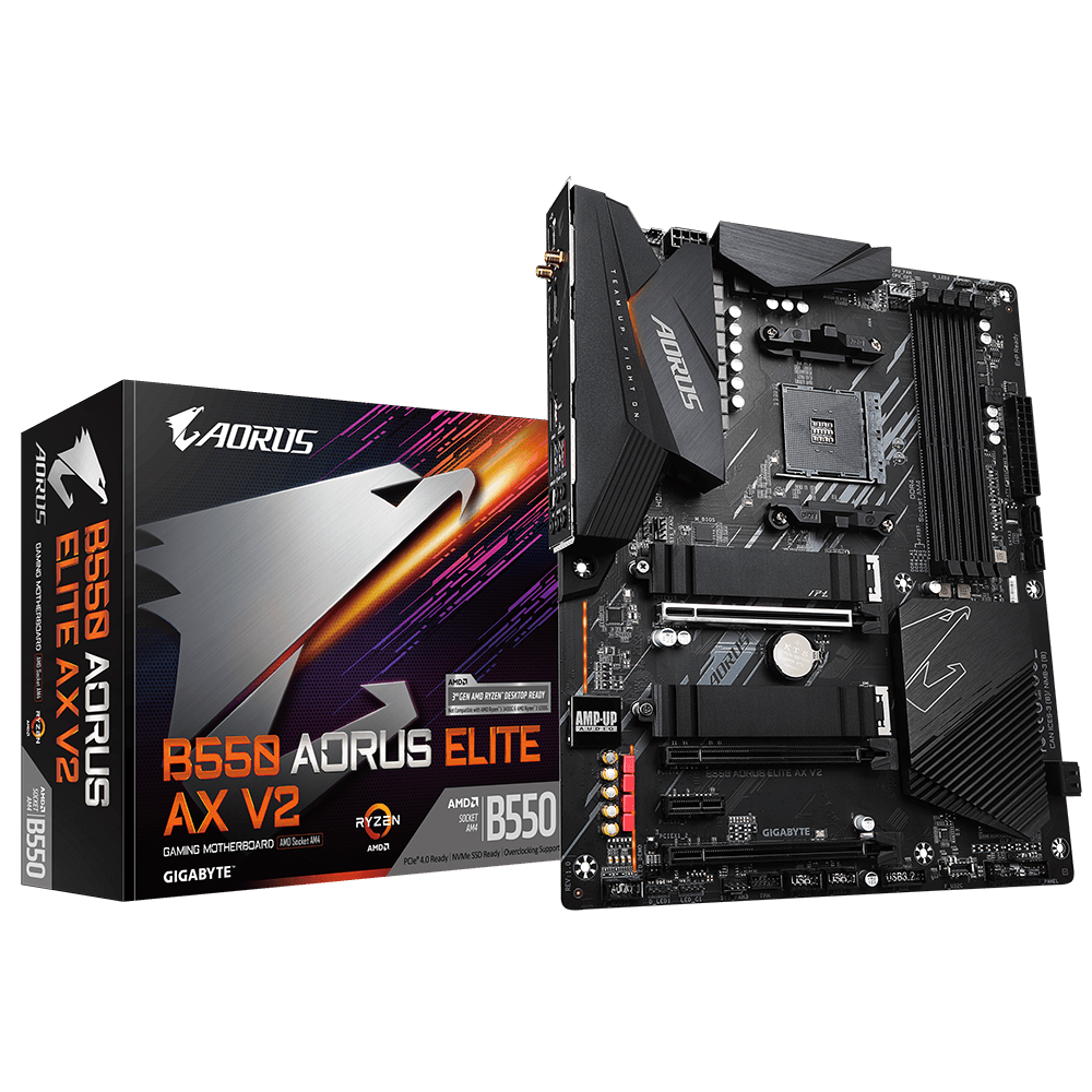 Gigabyte B550 AORUS Elite AX V2 Motherboard