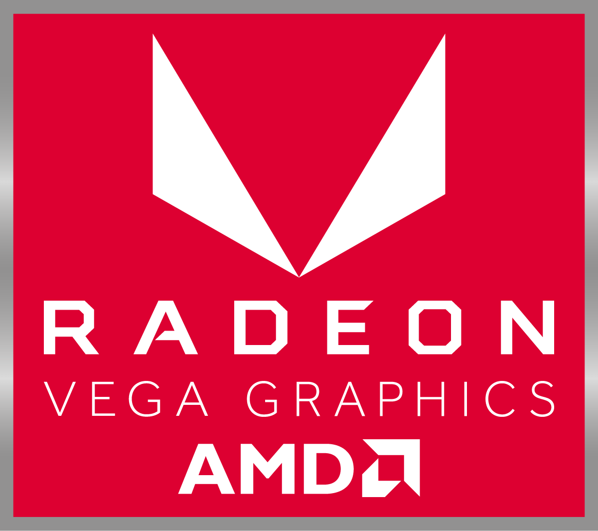 AMD Vega Graphics Badge