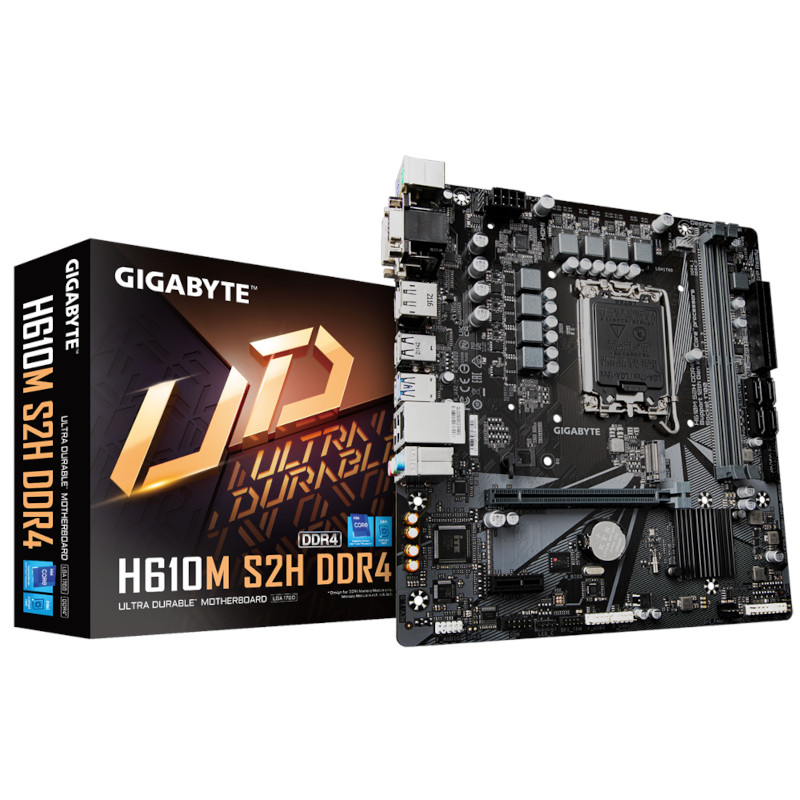 Gigabyte H610M-S2H V2 DDR4 mATX Motherboard