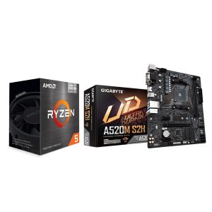 Motherboard bundle - AMD Ryzen 5 5600GT with Gigabyte A520M S2H