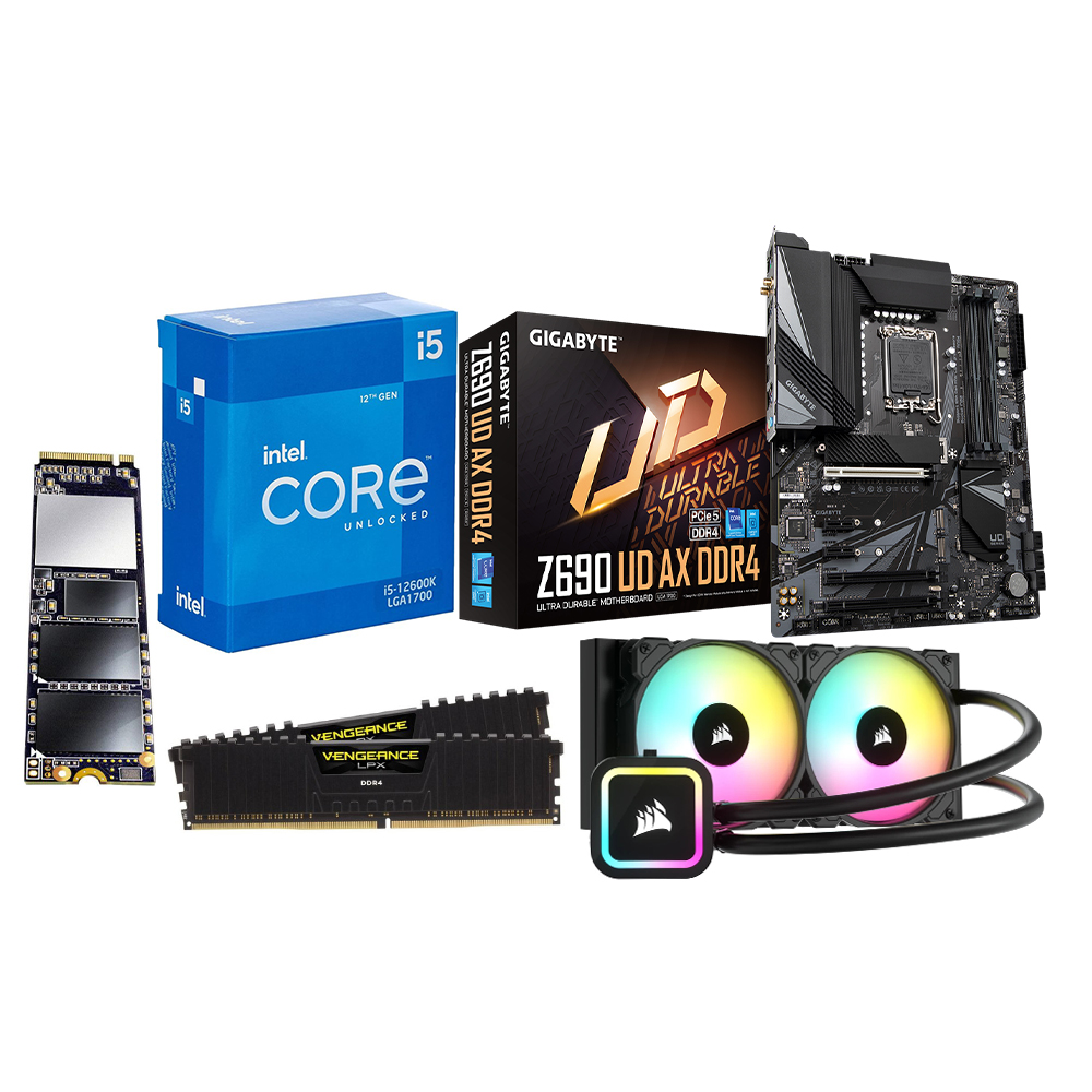 Motherboard Bundle - i5 12600K, Z690 Motherboard