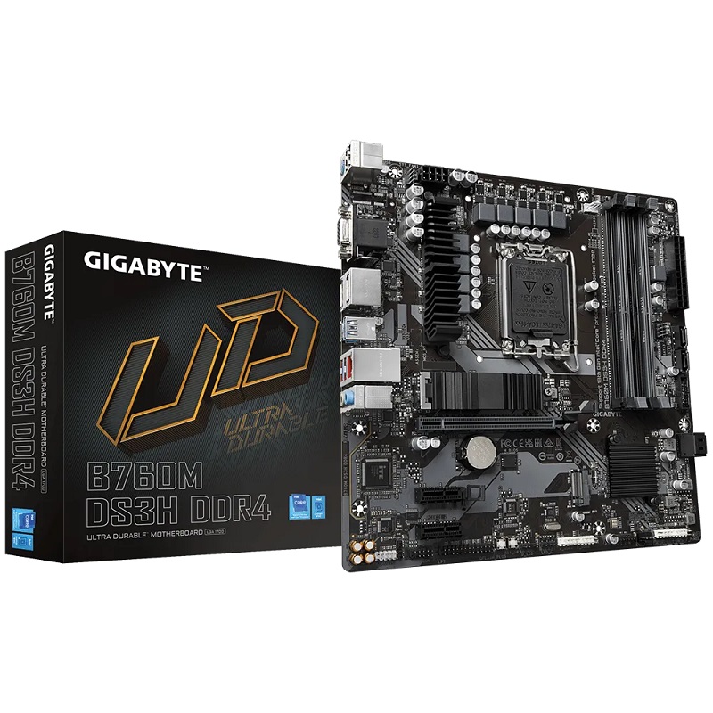 Gigabyte B760M DS3H DDR4 mATX Motherboard