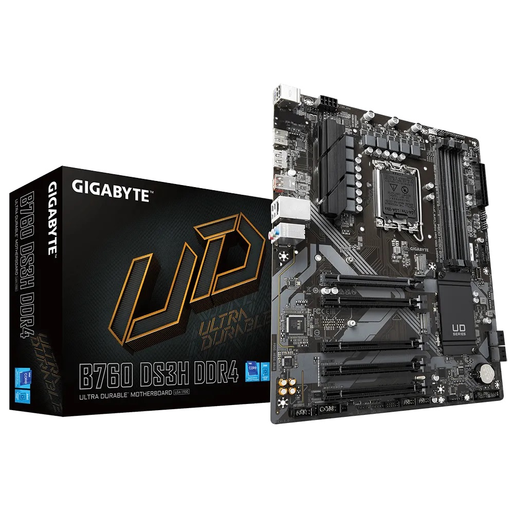 Gigabyte B760 DS3H DDR4 ATX Motherboard