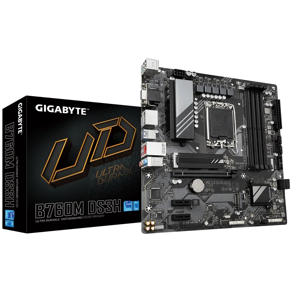 Gigabyte B760M DS3H DDR5 mATX Motherboard