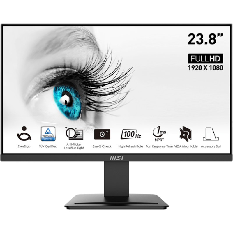 MSI PRO MP2412 23.8in 100Hz FHD Monitor