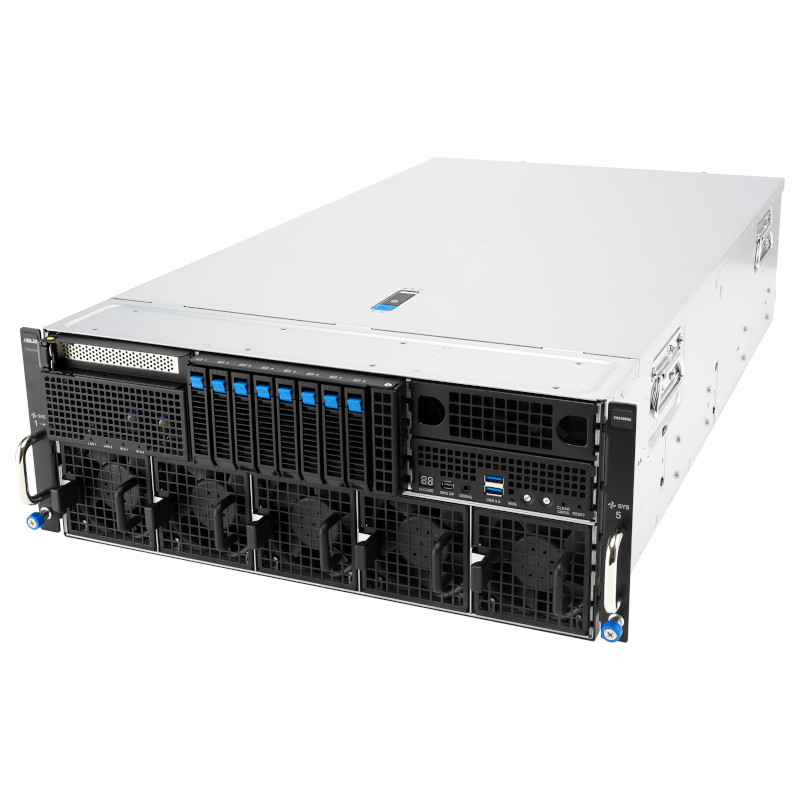 4U Multi‑GPU Server with 4 NVIDIA RTX PRO 6000 Blackwell GPUs