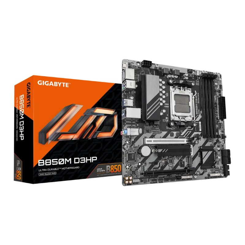 Gigabyte B850M D3HP Micro AM5 Micro-ATX DDR5 Motherboard Gigabyte B850M D3HP Micro AM5 Micro-ATX DDR5 Motherboard