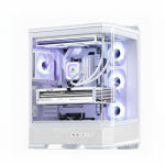 Opal 270K RTX 5080 White Gaming PC by Punch Technology side