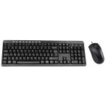 CIT USB Keyboard Mouse Combo Model KBMS-001 Black