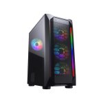 Cougar MX410 Mesh-G RGB Mid-Tower ATX Case, 4 ARGB Fans (Open Box)