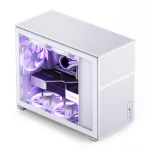 Jonsbo D31 Mesh Micro-ATX Case, Tempered Glass, White