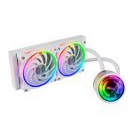 Akasa SOHO 240 Dawn Edition 240mm ARGB AIO CPU Cooler White