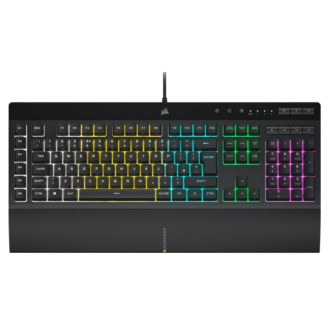 Corsair K55 RGB PRO Gaming Keyboard, UK Layout