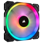 Corsair LL140 RGB 140mm Dual Light Loop PWM Fan, Single