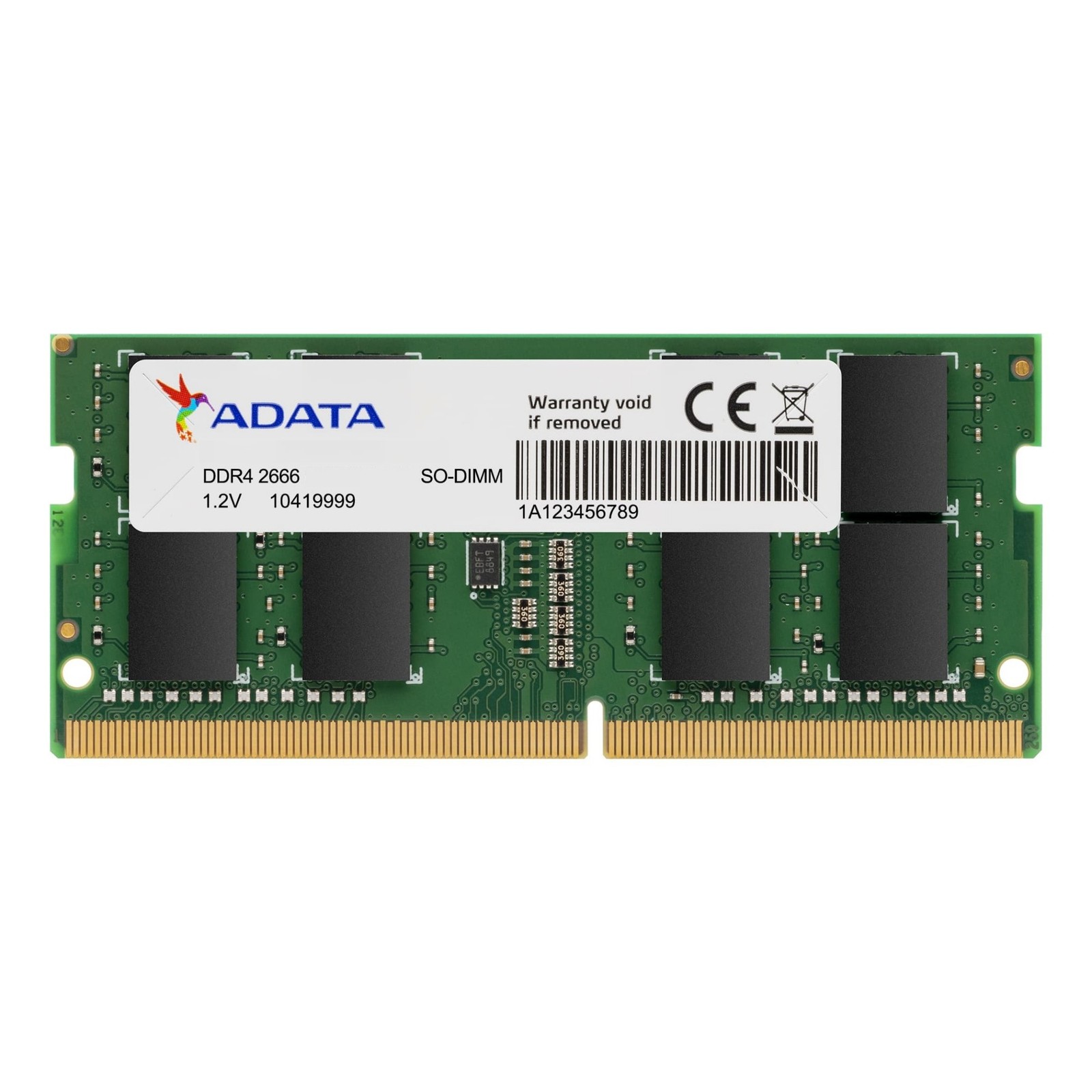 ADATA Premier 4GB DDR4 2666MHz SO-DIMM (1x4GB) ADATA Premier 4GB DDR4 2666MHz SO-DIMM (1x4GB)