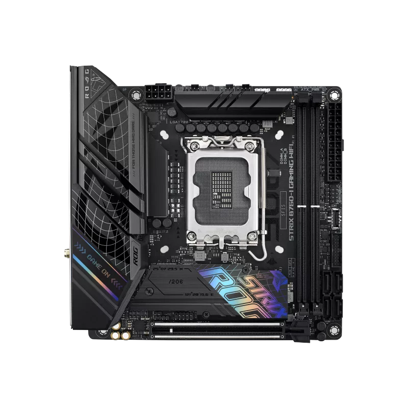 ASUS ROG Strix B760-I Gaming WiFi LGA1700 Mini-ITX Motherboard ASUS ROG Strix B760-I Gaming WiFi LGA1700 Mini-ITX Motherboard
