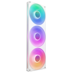 NZXT F420 RGB Core 3x140mm Single-Frame Fan, White