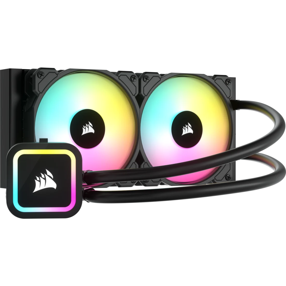 Corsair iCUE H100x RGB Elite 240mm AIO CPU Cooler (Open Box) Corsair iCUE H100x RGB Elite 240mm AIO CPU Cooler (Open Box)