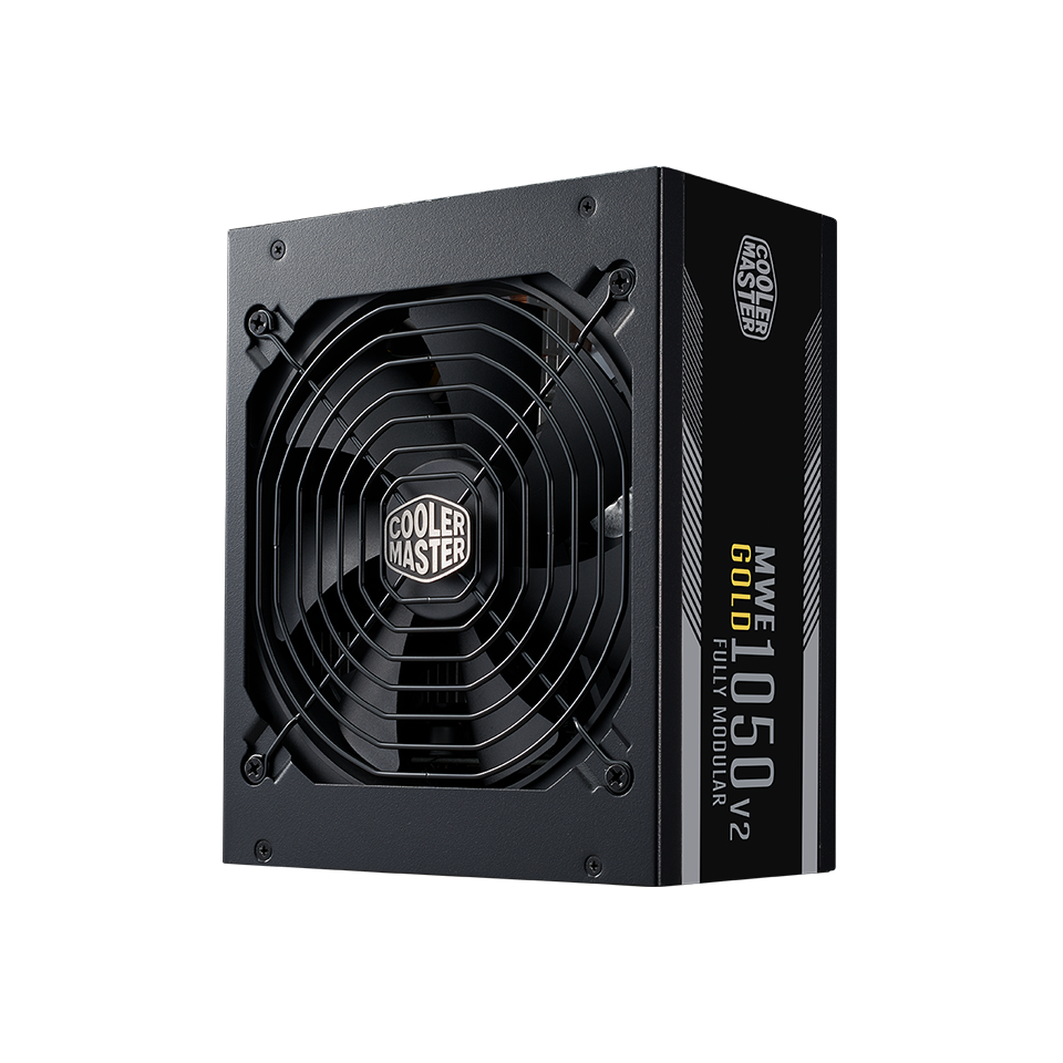 Cooler Master MWE Gold 1050 V2 ATX 3.1 1050W Fully Modular Power Supply Cooler Master MWE Gold 1050 V2 ATX 3.1 1050W Fully Modular Power Supply