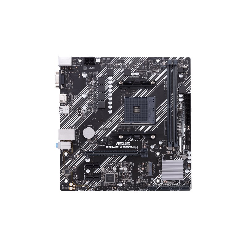ASUS Prime A520M-K AM4 Micro-ATX DDR4 Motherboard ASUS Prime A520M-K AM4 Micro-ATX DDR4 Motherboard