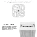 Thermalright Peerless Assassin 120 Mini White Dual-Tower CPU Cooler